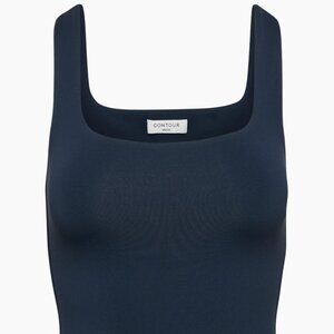 NWT Babaton Contour Squareneck Bodysuit Black Women's Small